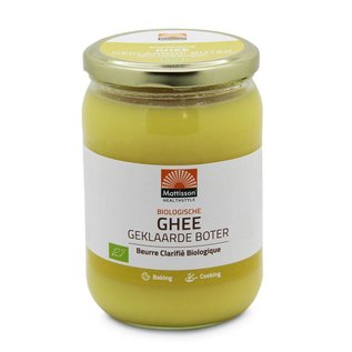 Mattisson Biologische Ghee 500 g