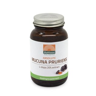 Mattisson Mucuna Pruriens extract- L-dopa 20% extract 120caps