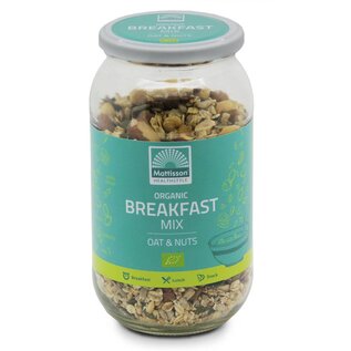 Mattisson Organic Breakfast Mix Oat & Nuts