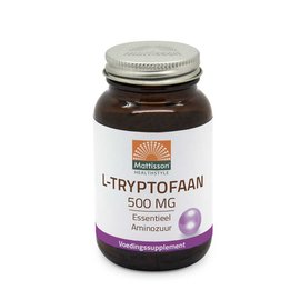 Mattisson L-Tryptofaan 500 mg- Essentieel Aminozuur
