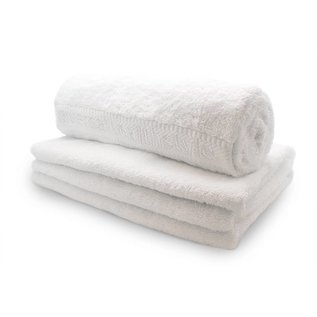 Mattisson Handdoek white biokatoen 70 x 140cm