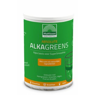 Mattisson Absolute Alkagreens Supersmoothie Poeder