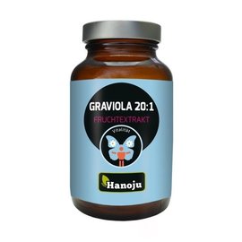 Graviola - Zuurzak vrucht 20:1 - 90 tabletten (450mg)