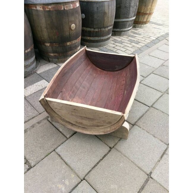 Barrel Atelier Wine barrel "flower box"