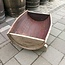 Wine barrel "flower box"