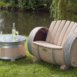 Wine barrel chair "Brandy" - Copy Wine barrel chair "Brandy" - Copy