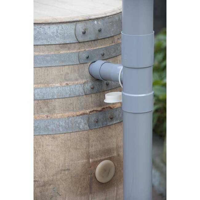 Eiken houten regenton BB 228L los deksel