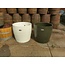 Barrel Atelier Wine barrel tub high "White"