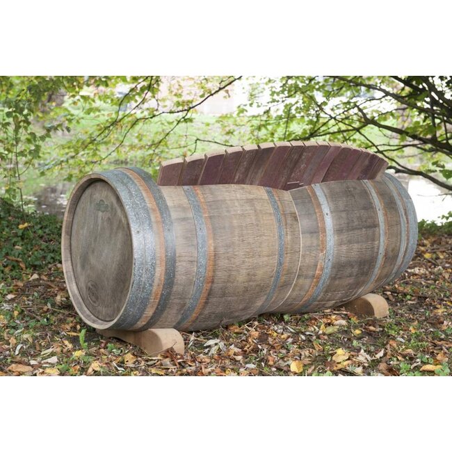 Wijnvat bank "Brandy" onbehandeld