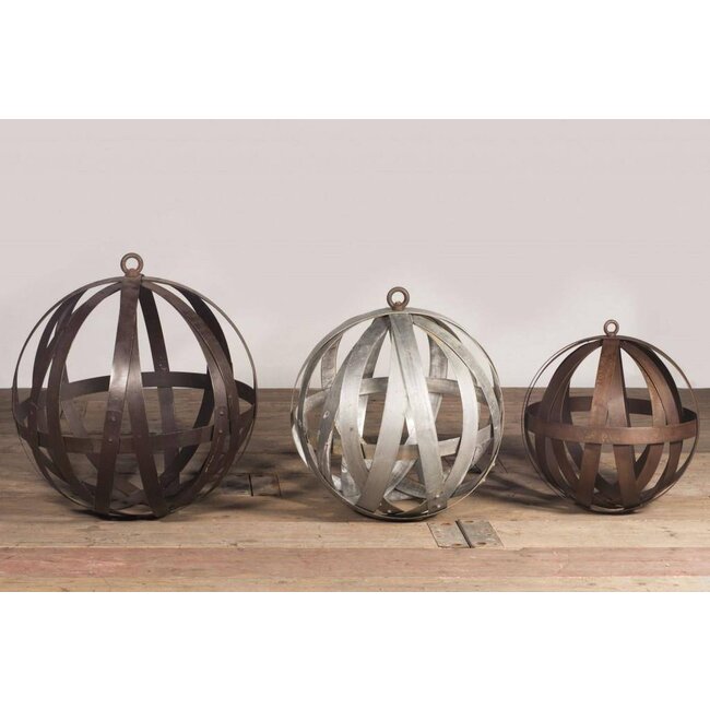 Hanglamp staal  "Chablis"