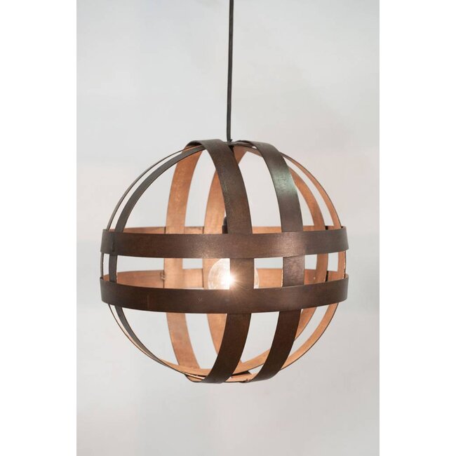 Hanglamp  roest bruin  "Savoie"