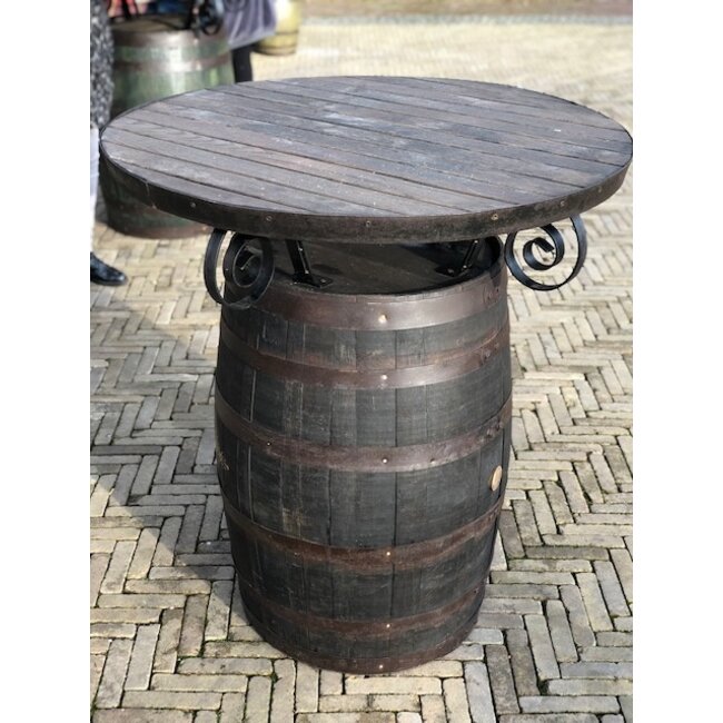 Statafel Whisky "eiken tafel blad"