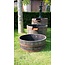 Whisky Barrel Water Tubs – 3-Piece Set
