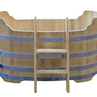 Luxurious oval bathtub large Luxurious oval bathtub large