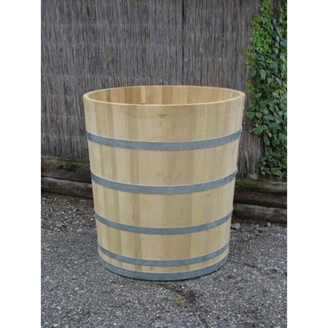 Luxurious round bathtub medium robinia