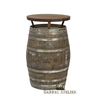 Wijnvat Statafel "Brandy" Vintage