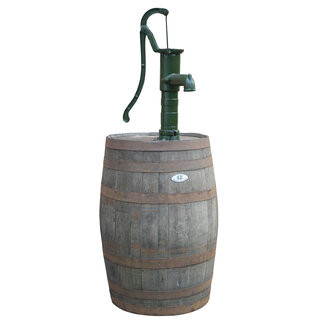 Houten regenton 190L met pomp Houten regenton 190L met pomp