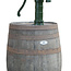 Wooden rain barrel 225L with pump - Copy