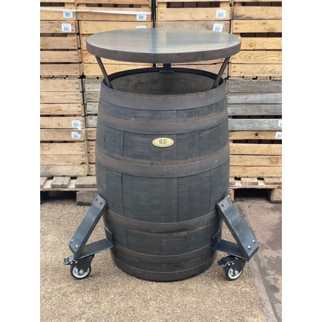 Statafel met wielen "Whisky"