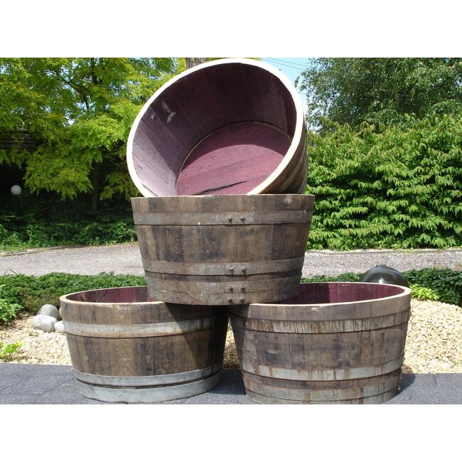 Wine barrel tub high "Brandy"