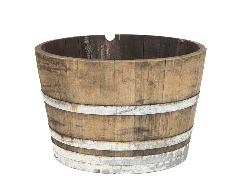 Wine barrel tub high "Brandy"