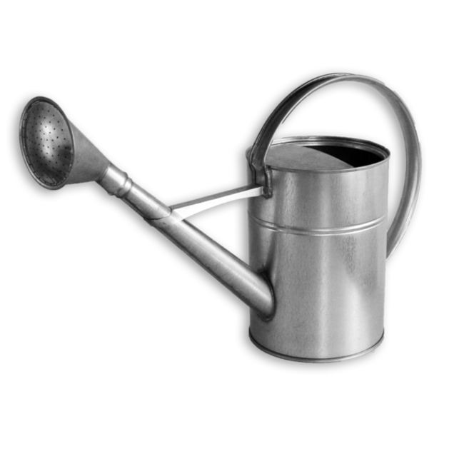 Zinc watering can