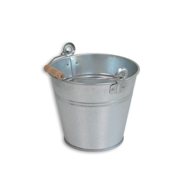 Zinc bucket