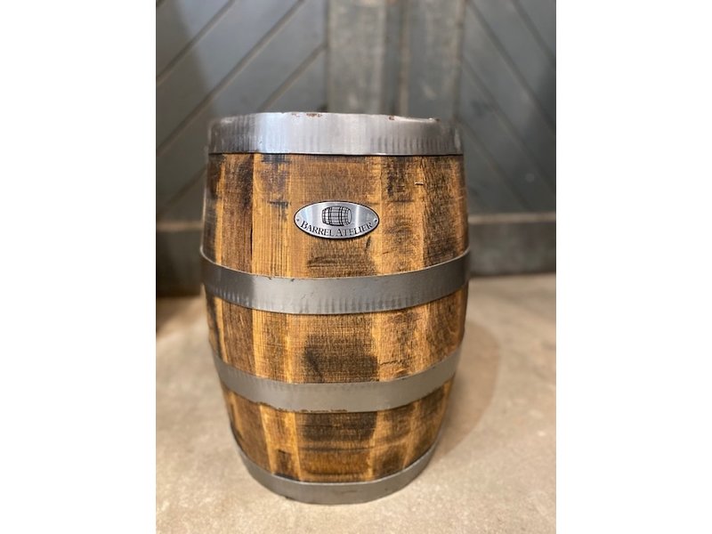 Authentiek zwaar half biervat uit een café - Barrel - Wood - Catawiki