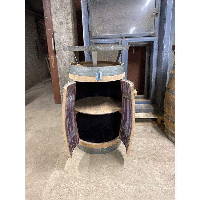 Barrel Atelier Statafel-kast Wijn "Ruby"