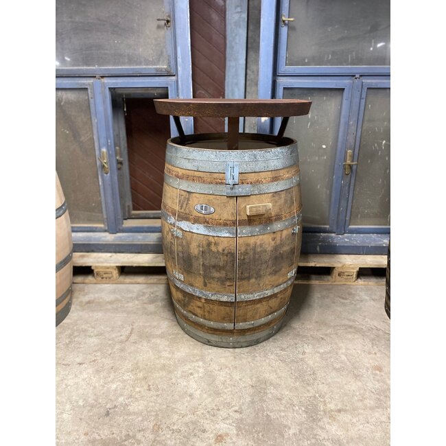 Barrel Atelier Statafel-kast Wijn "Brandy"