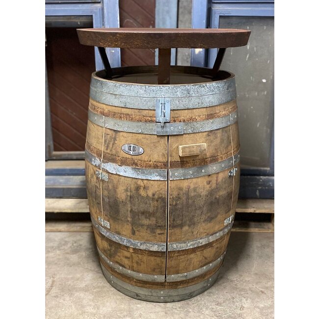 Barrel Atelier Statafel-kast Wijn "Brandy"