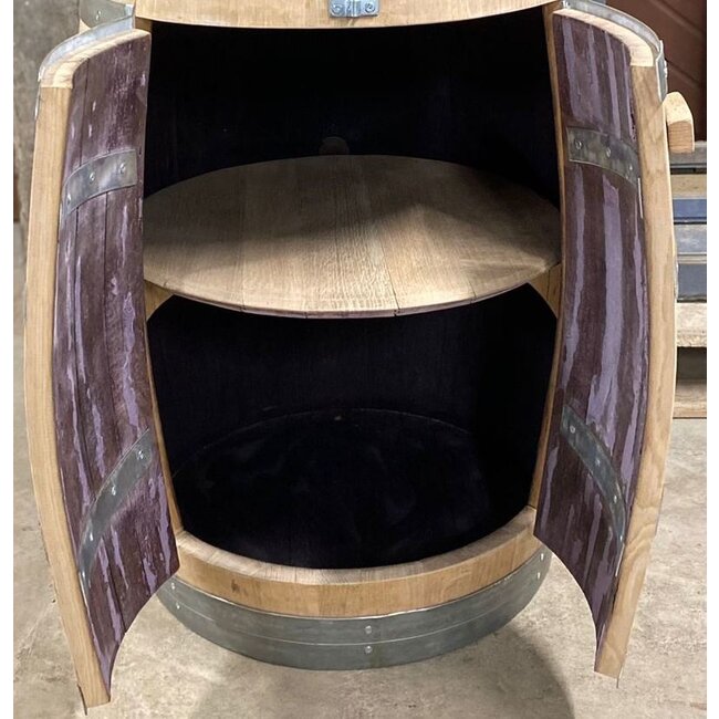 Barrel Atelier Statafel-kast Wijn "Ruby"