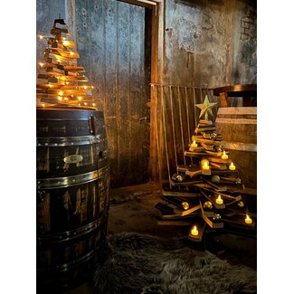 BA Limited Edition Christmas 'Barrel staves' Tree BA Limited Edition Christmas 'Barrel staves' Tree