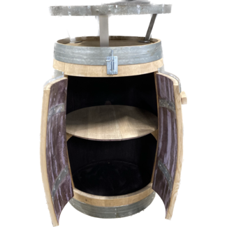Barrel Atelier Statafel-kast Wijn "Ruby" Barrel Atelier Statafel-kast Wijn "Ruby"