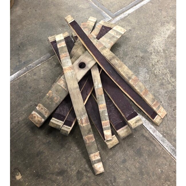 Winebarrel Staves (Bundle 12 pcs)