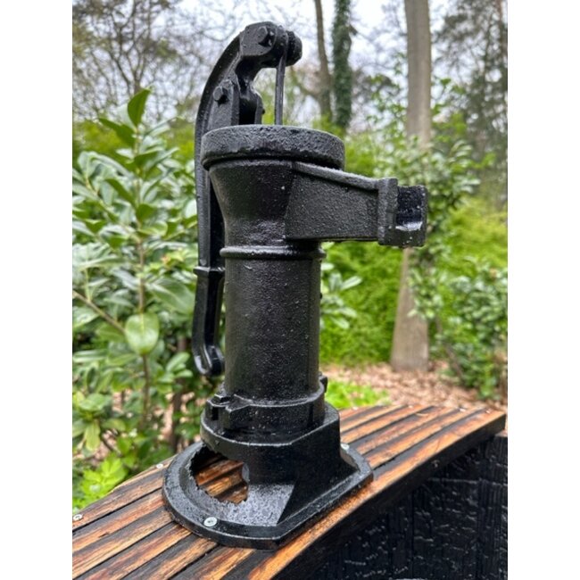 Kuip whisky klein met zwarte hand pomp