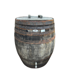 Wooden Rainbarrel "Whisky" 500L los deksel