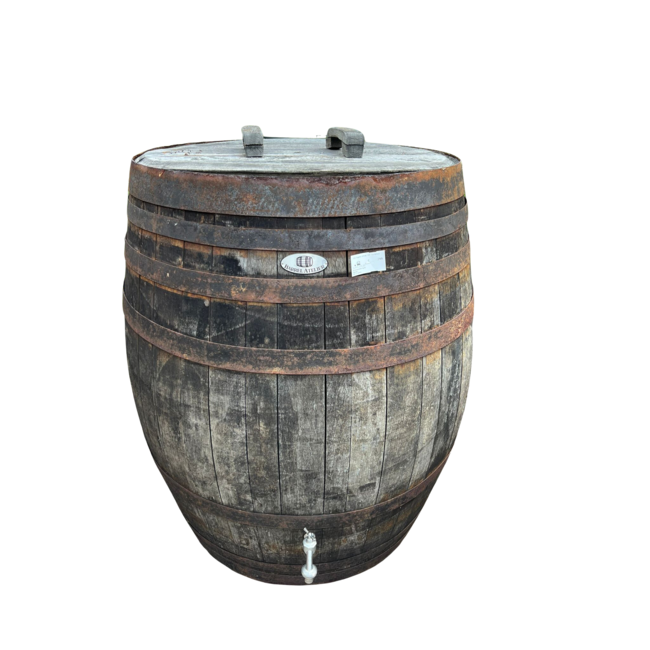 Wooden Rainbarrel "Whisky" 500L los deksel