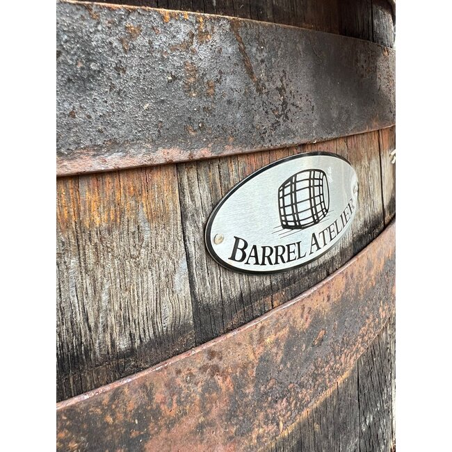 Wooden Rainbarrel "Whisky" 500L los deksel