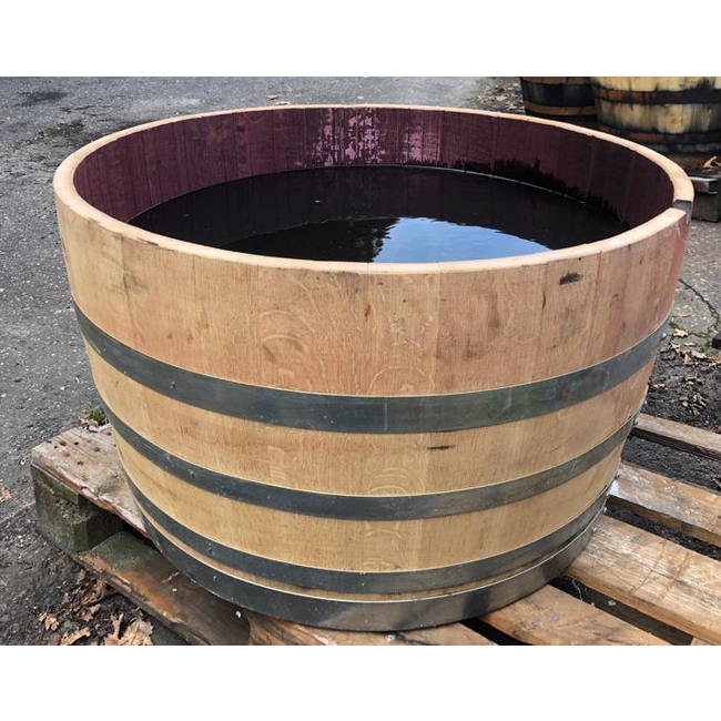 Wine barrel tub 1/2 van 500Ltr "Brandy"