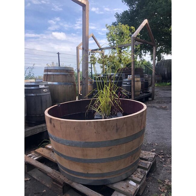 Wijnvat kuip 1/2  van 500Ltr "Brandy"