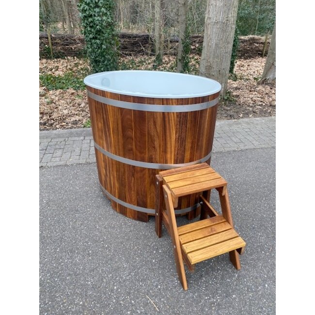 Dippingbath with stairs and lid