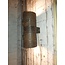 Wandlamp gepatineerd "Rustiek"