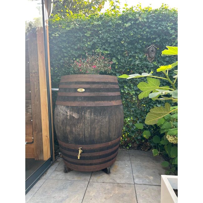 Wooden Rainbarrel "Whisky" 500L los deksel - Copy