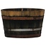 Half garden-Barrel 'DOURO' Old Look Chestnut Wood