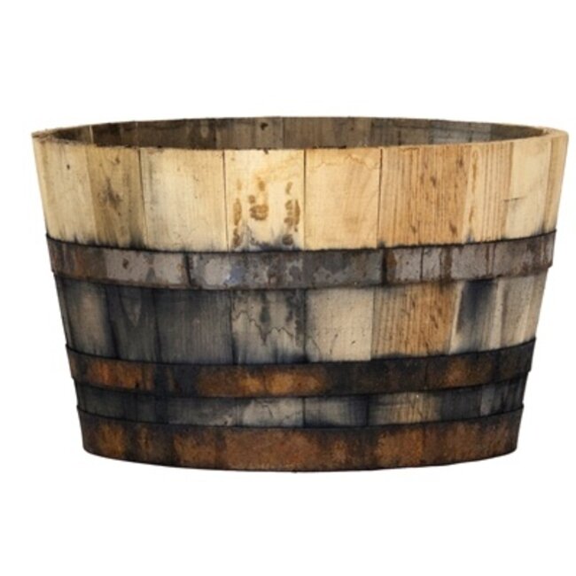 Kuip 'DOURO' Old Look Kastanje hout