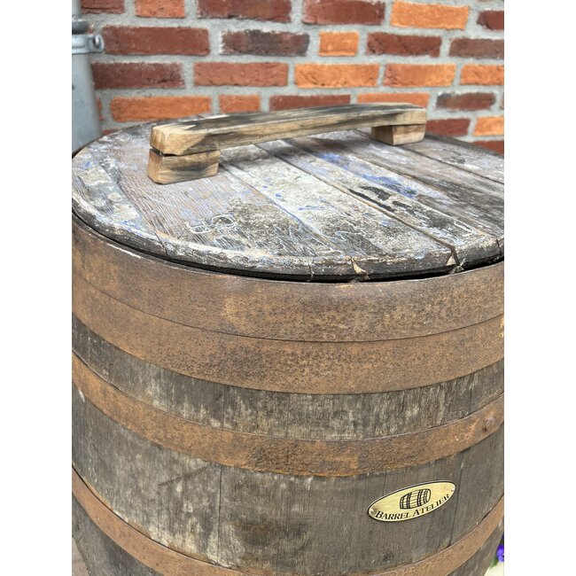 Houten Regenton "Port" 250Ltr. -met los deksel