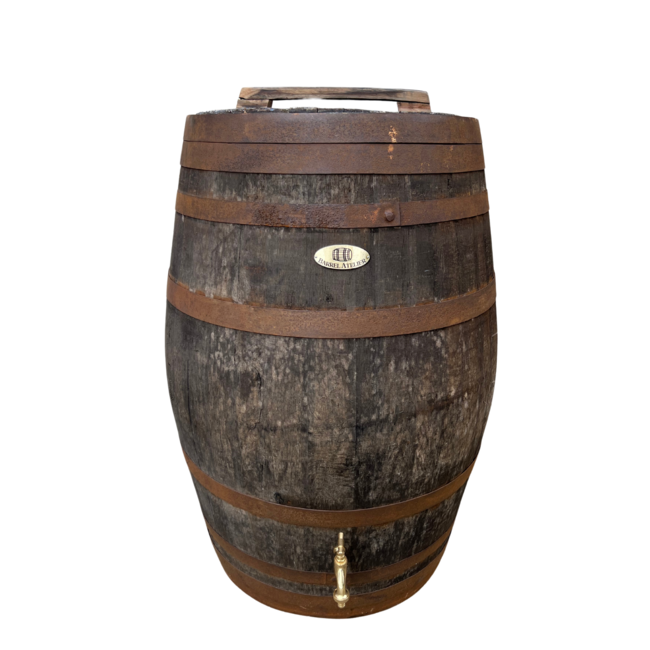 Houten Regenton "Port" 250Ltr. -met los deksel