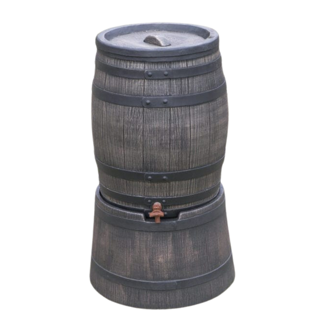 Kunststof Voet regenton kunststof 50+80 l bruin