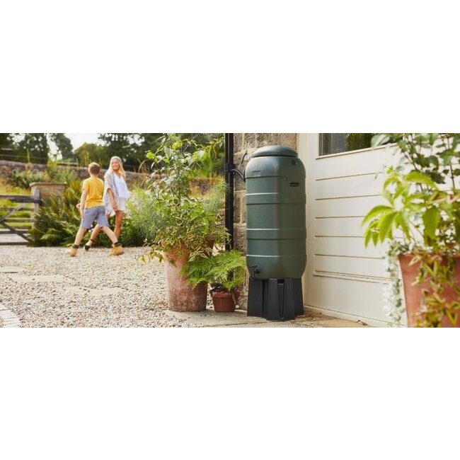 Kunststof Mini rainsaver 100 liter groen